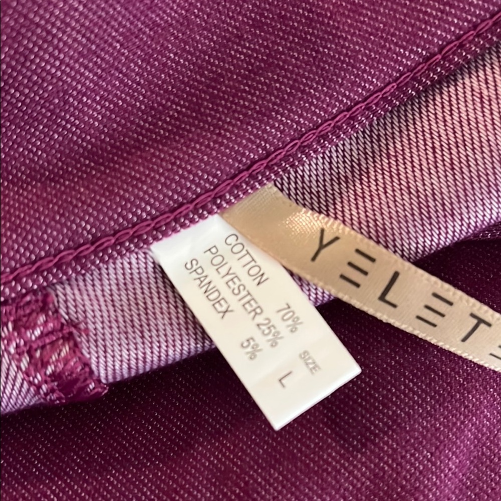 Yelete Rich Purple Trousers - Picture 6 of 6